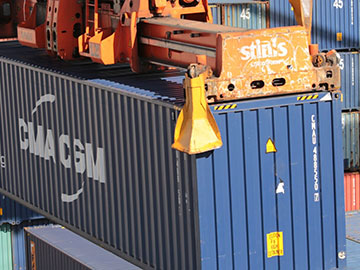 Container handling + VGM